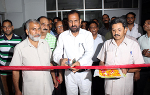 JCCB Chairman Mohinder Singh inaugurating 3-day training programme for staff members on Friday. JCCB Chairman Mohinder Singh inaugurating 3-day training programme for staff members on Friday.