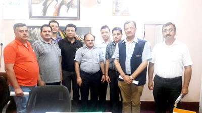 Members of Aayakar Parivar and Income Tax Association during a meeting on IDS at Udhampur on Friday. Members of Aayakar Parivar and Income Tax Association during a meeting on IDS at Udhampur on Friday.