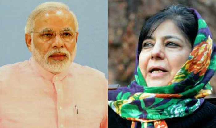 Do what Vajpayee did to win hearts in Kashmir: Mehbooba to Modi Do what Vajpayee did to win hearts in Kashmir: Mehbooba to Modi