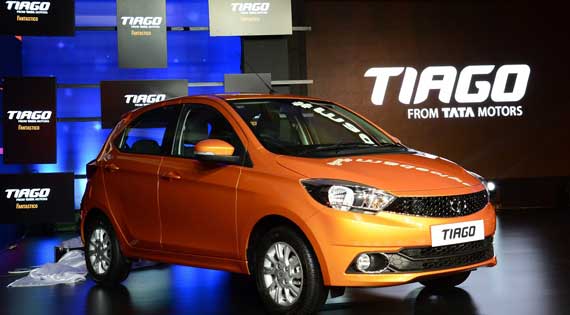 Tata Motors unveils petrol version of Tiago in Nepal Tata Motors unveils petrol version of Tiago in Nepal