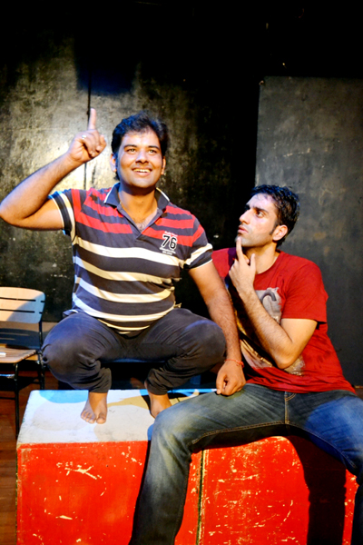 A scene from play ‘Rainbows and Raincoats’. A scene from play ‘Rainbows and Raincoats’.