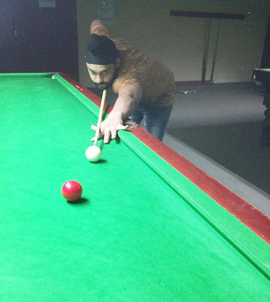 Jaswinder Singh aiming at target during match. Jaswinder Singh aiming at target during match.