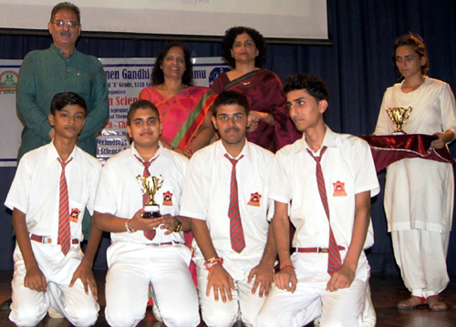 Winners posing for group photograph with Speaker Kavinder Gupta. Winners posing for group photograph with Speaker Kavinder Gupta.