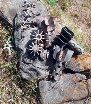 Mortars fired by Pakistan Rangers in R S Pura sector. — Excelsior/Rakesh Mortars fired by Pakistan Rangers in R S Pura sector. — Excelsior/Rakesh