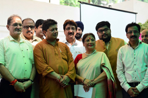 Speaker, Legislative Assembly, Kavinder Gupta alongwith MLA Jammu East, Rajesh Gupta and others during a Joint Replacement Consultation Camp at Jammu. Speaker, Legislative Assembly, Kavinder Gupta alongwith MLA Jammu East, Rajesh Gupta and others during a Joint Replacement Consultation Camp at Jammu.