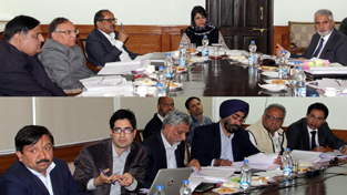 Chief Minister, Mehbooba Mufti chairing 72nd meeting of Board of Directors of JKSPDC at Srinagar on Saturday. Chief Minister, Mehbooba Mufti chairing 72nd meeting of Board of Directors of JKSPDC at Srinagar on Saturday.