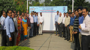 Officials of Power Grid during of Vigilance Awareness Week function. Officials of Power Grid during of Vigilance Awareness Week function.