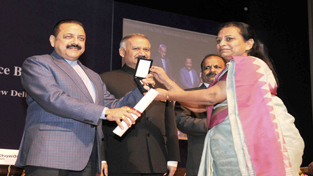 Union Minister Dr Jitendra Singh presenting Indian Police Medals to distinguished officers of different State Police services during 22nd Conference of CBI / State ACBs / Vigilance Bureaus / EOWs at Manekshaw Centre, New Delhi on Thursday. Union Minister Dr Jitendra Singh presenting Indian Police Medals to distinguished officers of different State Police services during 22nd Conference of CBI / State ACBs / Vigilance Bureaus / EOWs at Manekshaw Centre, New Delhi on Thursday.