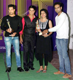 Winners of Grand Finale of Fashion Cult-2016, being awarded by organizers. Winners of Grand Finale of Fashion Cult-2016, being awarded by organizers.