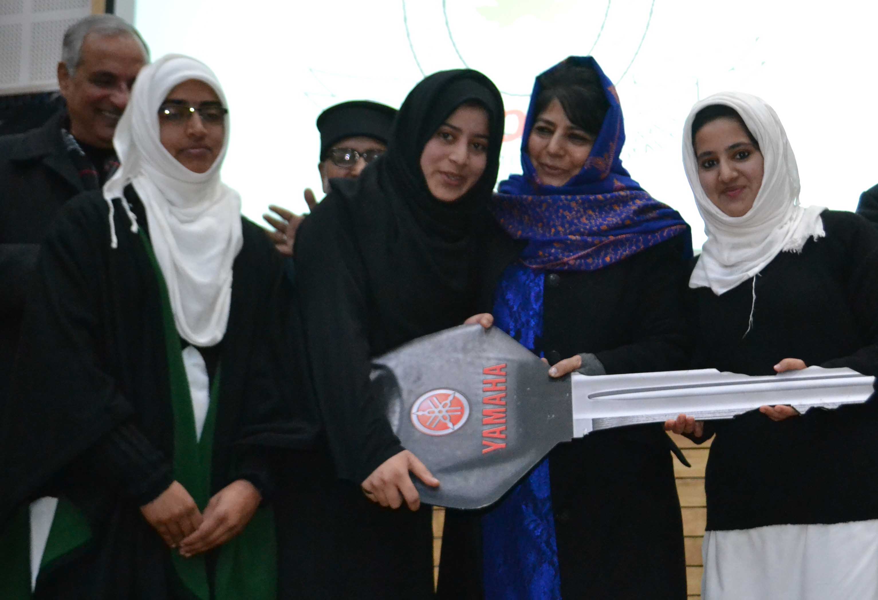 Youth biggest treasure, education biggest weapon to fight against inequality: Mehbooba Youth biggest treasure, education biggest weapon to fight against inequality: Mehbooba