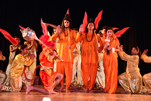 Colourful religious activity being performed by the students of Stephens International Public School while celebrating 10th Annual Day. Colourful religious activity being performed by the students of Stephens International Public School while celebrating 10th Annual Day.