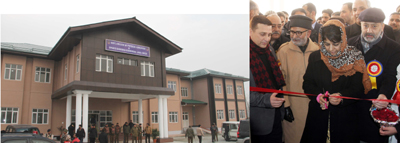 Chief Minister Mehbooba Mufti inaugurating building of Govt. College of Physical Education at Gadoora, Ganderbal on Saturday. Chief Minister Mehbooba Mufti inaugurating building of Govt. College of Physical Education at Gadoora, Ganderbal on Saturday.