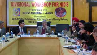 Commissioner Secretary Health & Medical Education chairing a workshop on Tuesday. Commissioner Secretary Health & Medical Education chairing a workshop on Tuesday.