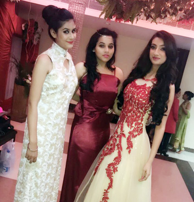 Models posing during a Fashion Show organised by ‘Allure’ at Jammu. Models posing during a Fashion Show organised by ‘Allure’ at Jammu.