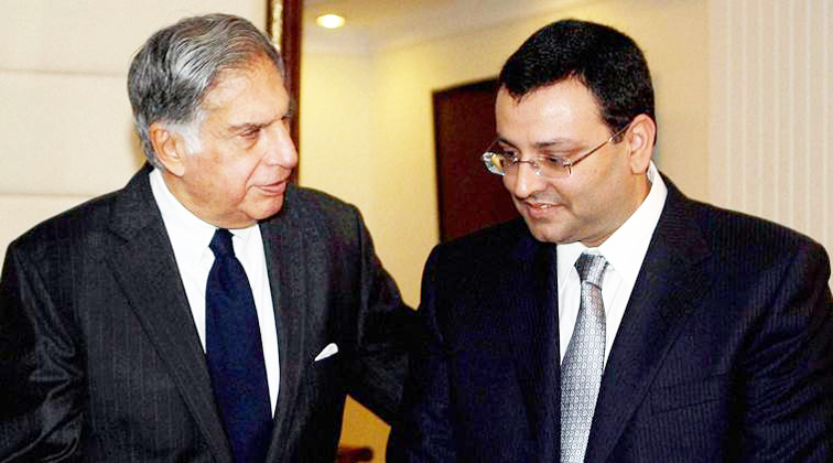 Ratan Tata with Cyrus Mistry