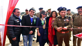 DGP Dr SP Vaid inaugurating District Police Office building at Kathua on Sunday. DGP Dr SP Vaid inaugurating District Police Office building at Kathua on Sunday.