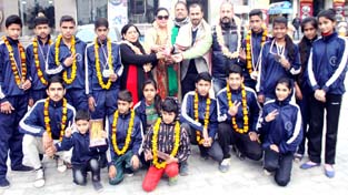 State Jump Rope team posing for a group photograph after excelling in Nationals. State Jump Rope team posing for a group photograph after excelling in Nationals.