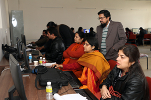 Teachers taking part in workshop at CUJ. Teachers taking part in workshop at CUJ.