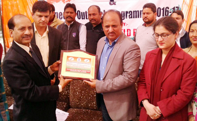 MLA Samba Dr D K Manyal launching public awareness campaign at Samba on Thursday. MLA Samba Dr D K Manyal launching public awareness campaign at Samba on Thursday.