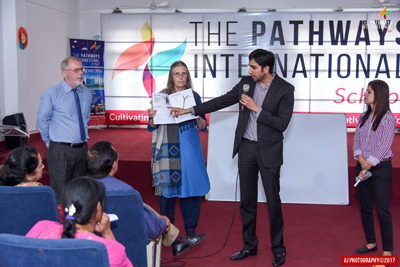 Resource persons Mr James and Mrs Mary during 3-Day Workshop at Pathways International School in Kathua. Resource persons Mr James and Mrs Mary during 3-Day Workshop at Pathways International School in Kathua.