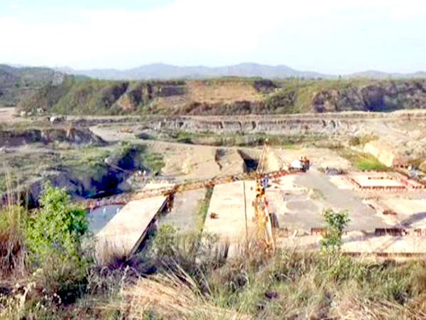 A view of Shahpur Kandi project site. A view of Shahpur Kandi project site.