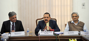 Union Minister Dr Jitendra Singh addressing the media after presenting Excellence Awards for outstanding performance in RTI disposal, at a function organized by Department of Personnel & Training (DoPT), at New Delhi on Friday. Union Minister Dr Jitendra Singh addressing the media after presenting Excellence Awards for outstanding performance in RTI disposal, at a function organized by Department of Personnel & Training (DoPT), at New Delhi on Friday.