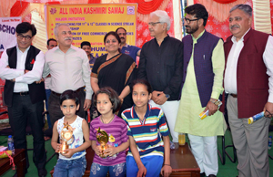 Minister of State for Education Priya Sethi during the inauguration of free coaching classes at Nagrota. Minister of State for Education Priya Sethi during the inauguration of free coaching classes at Nagrota.