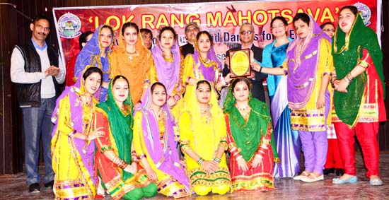 Teams of Sant Mela Singh College of Education posing with Rolling Trophy. Teams of Sant Mela Singh College of Education posing with Rolling Trophy.
