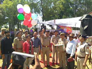 IGP Jammu, SD Singh Jamwal inaugurating T20 Cricket Tournament at MHAC School Nagbani in Jammu on Monday. IGP Jammu, SD Singh Jamwal inaugurating T20 Cricket Tournament at MHAC School Nagbani in Jammu on Monday.