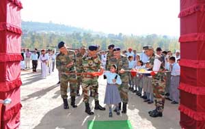 Rajouri Day celebrations being inaugurated. Rajouri Day celebrations being inaugurated.