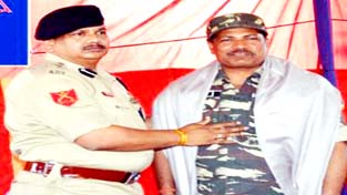 Prakash Ranjan Mishra, Second-in-Command of 178 Battalion CRPF during felicitation function at 166 Battalion CRPF Sidhra. Prakash Ranjan Mishra, Second-in-Command of 178 Battalion CRPF during felicitation function at 166 Battalion CRPF Sidhra.