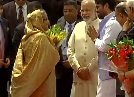 pm modi- hasina