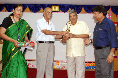 Dignitaries during Silver Jubilee Celebration at Vishwa Bharati School in Jammu on Monday. Dignitaries during Silver Jubilee Celebration at Vishwa Bharati School in Jammu on Monday.