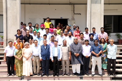 Participants of conference on Silk Route Tourism posing for a group photograph with CUJ VC during valedictory function.