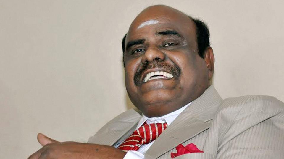 Karnan sent to jail, complains of chest pain Karnan sent to jail, complains of chest pain