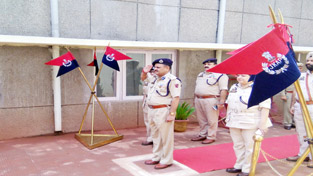 DIG Vijay Kumar at Darbar of IRP 15th Battalion. DIG Vijay Kumar at Darbar of IRP 15th Battalion.