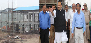 MLA Nagrota, Devender Singh Rana during his visit to IIT Campus at Jagti on Wednesday. MLA Nagrota, Devender Singh Rana during his visit to IIT Campus at Jagti on Wednesday.