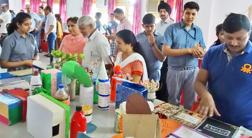 Home work exhibition of KC Public School in Jammu on Friday. Home work exhibition of KC Public School in Jammu on Friday.