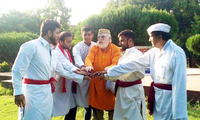 ESRM artists participating in Nukkad ‘Silent Killer’. ESRM artists participating in Nukkad ‘Silent Killer’.