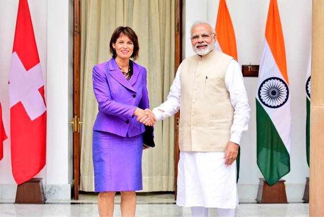 Modi, Swiss prez hold talks on bilateral, regional, global issues Modi, Swiss prez hold talks on bilateral, regional, global issues
