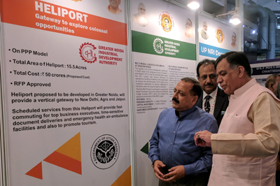 Union Minister Dr Jitendra Singh going around after inaugurating the 3-day Union Minister Dr Jitendra Singh going around after inaugurating the 3-day