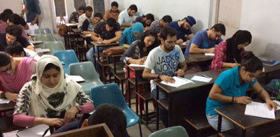 KAS aspirants appearing in Test Series by S R College. KAS aspirants appearing in Test Series by S R College.