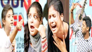 Students performing in various events on day-7 of Display Your Talent at JU.-Excelsior/Rakesh Students performing in various events on day-7 of Display Your Talent at JU.-Excelsior/Rakesh