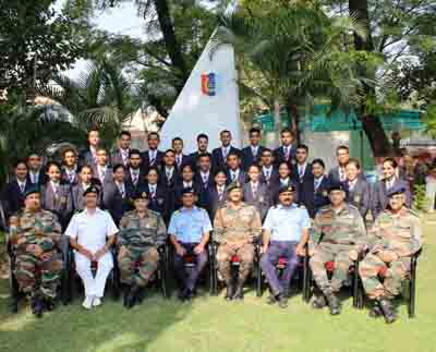 J&K NCC cadets posing for group photograph with dignitaries at Jammu. J&K NCC cadets posing for group photograph with dignitaries at Jammu.