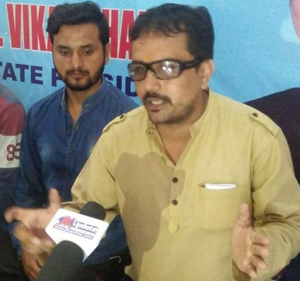 NSF president addressing press conference on Thursday. NSF president addressing press conference on Thursday.