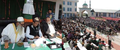 MLC Firdous Tak and others during a function at Kishtwar. MLC Firdous Tak and others during a function at Kishtwar.