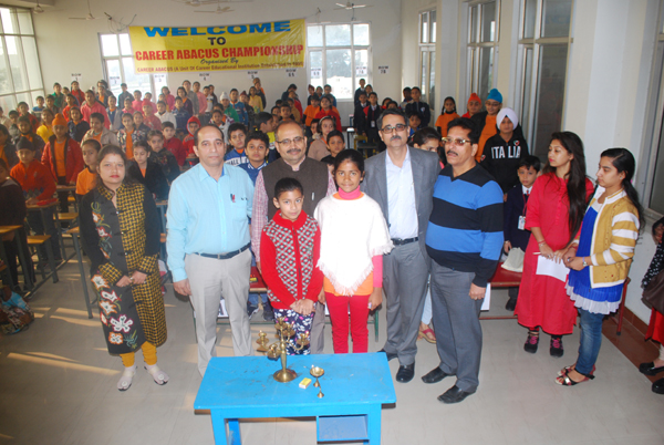 Participants during Career Abacus Championship 2017 was held at Jammu. Participants during Career Abacus Championship 2017 was held at Jammu.