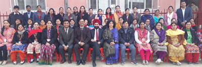 Students during Capacity Building Workshop at Jodhamal School in Jammu. Students during Capacity Building Workshop at Jodhamal School in Jammu.