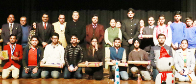 Students posing along with dignitaries, management and teachers at MV International while celebrating ‘Zest-2017’. Students posing along with dignitaries, management and teachers at MV International while celebrating ‘Zest-2017’.