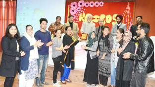 Students and teachers of SKUAST-Jammu during concluding ceremony of Agri-Fest at Chatha Campus on Thursday. Students and teachers of SKUAST-Jammu during concluding ceremony of Agri-Fest at Chatha Campus on Thursday.
